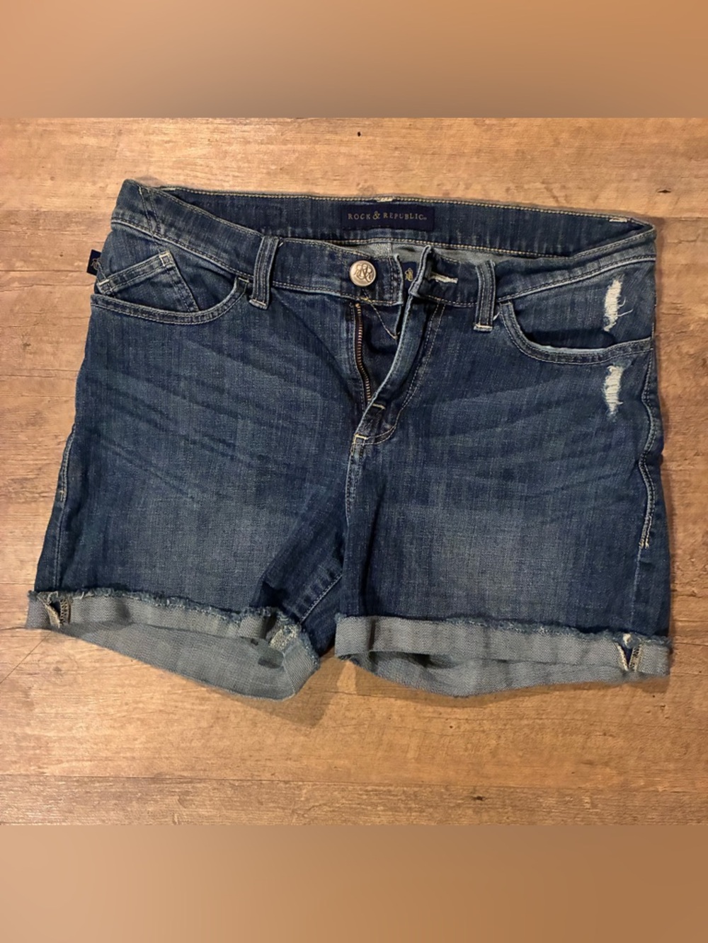 Rock & Republic Bumpershoot Denim Shorts